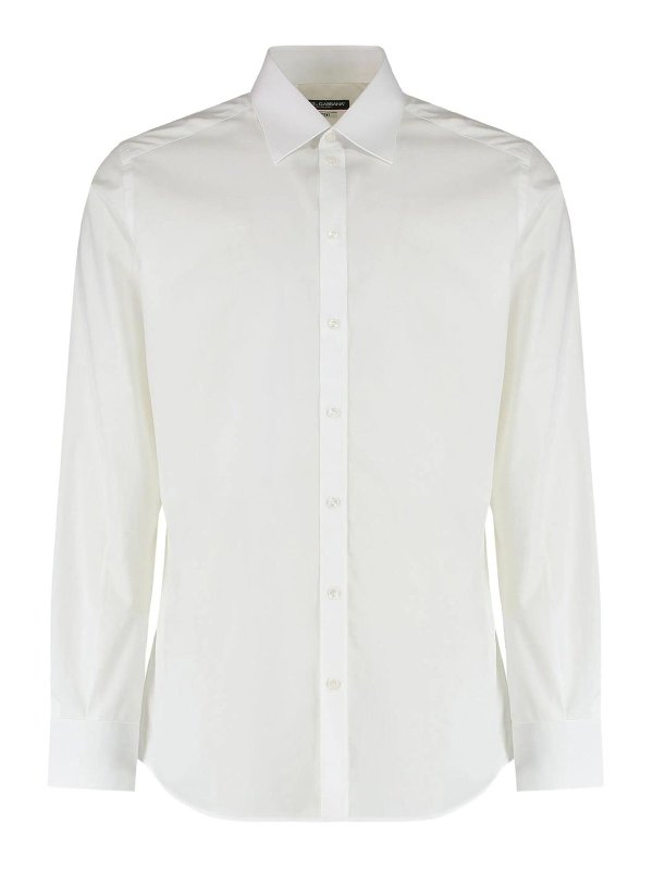 DOLCE & GABBANA: Hemden - Hemd - Weiß