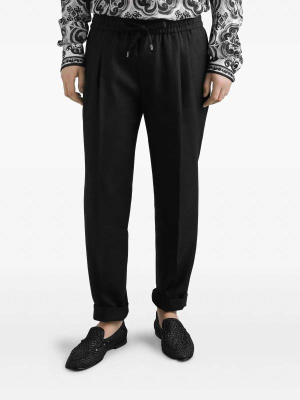 Drawstring Jogging Trousers shop online: DOLCE & GABBANA