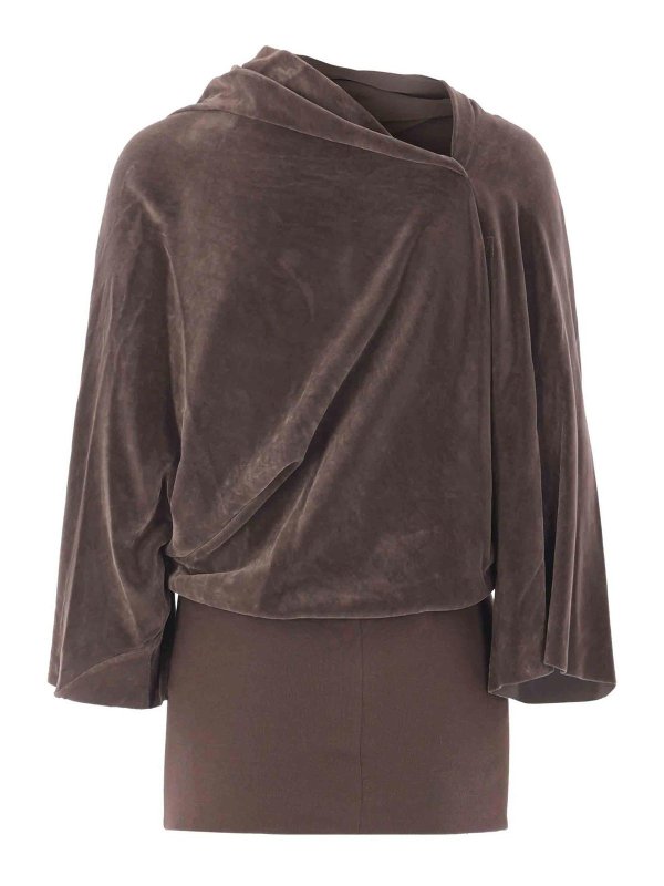 RICK OWENS: トップス＆タンクトップ online - トップ/タンクトップ - グレイッシュブラウン