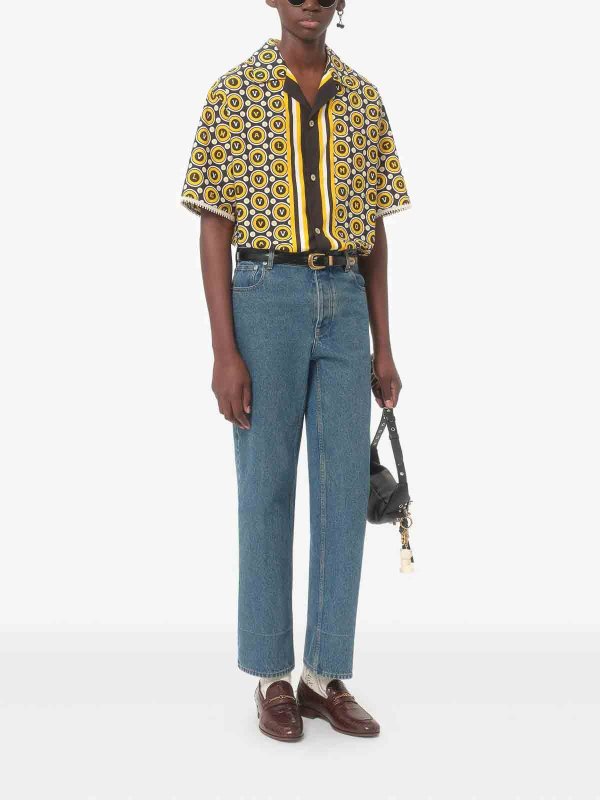 VALENTINO GARAVANI: Bootcut online - Bootcut Jeans - Blau