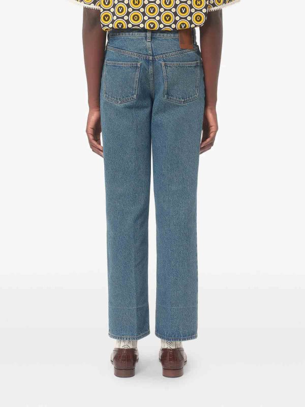 The Best Shops VALENTINO GARAVANI: Bootcut - Bootcut Jeans - Blau