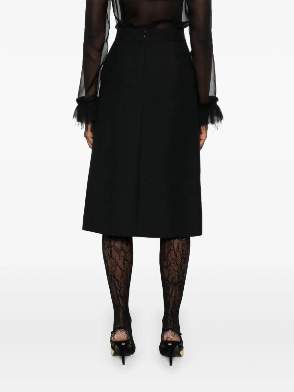 Buckle-Fastening Skirt shop online: VALENTINO GARAVANI
