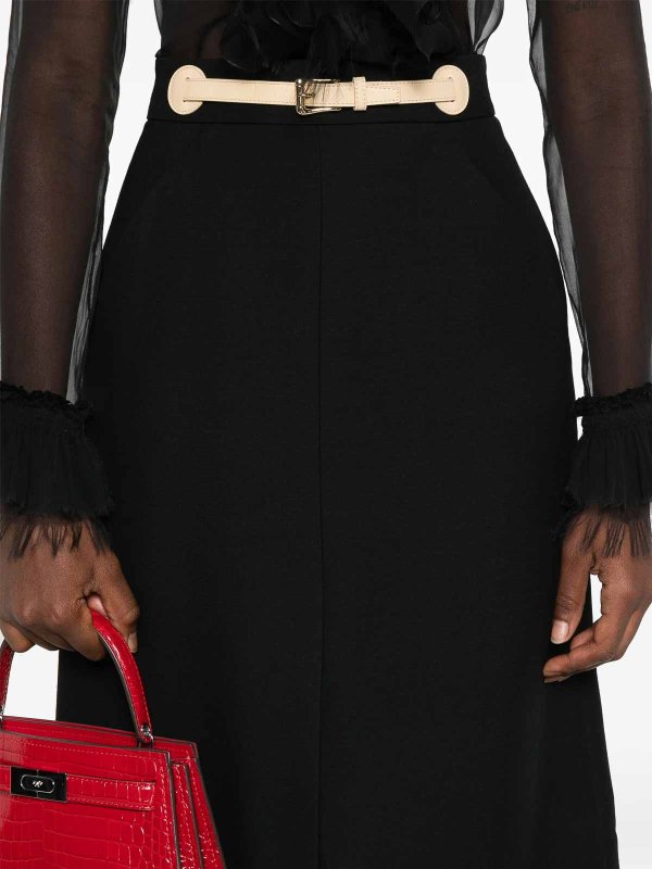 VALENTINO GARAVANI buy online Buckle-Fastening Skirt
