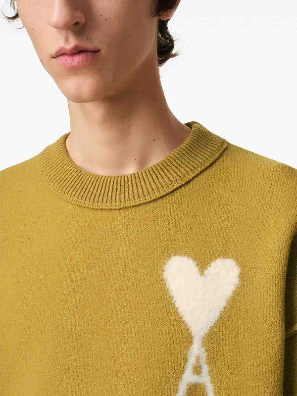 Ami De Coeur Sweater shop online: AMI PARIS