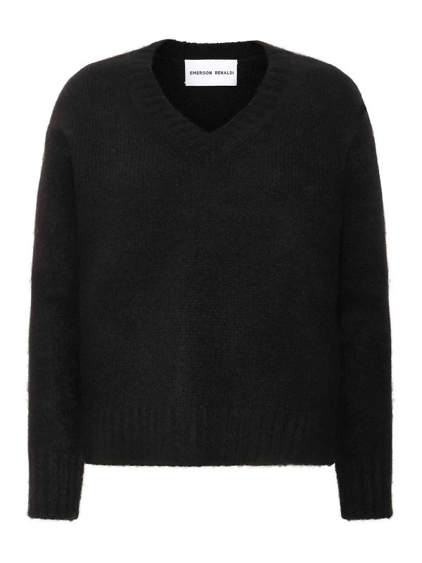 EMERSON RENALDI: v necks - V-Neck Sweater