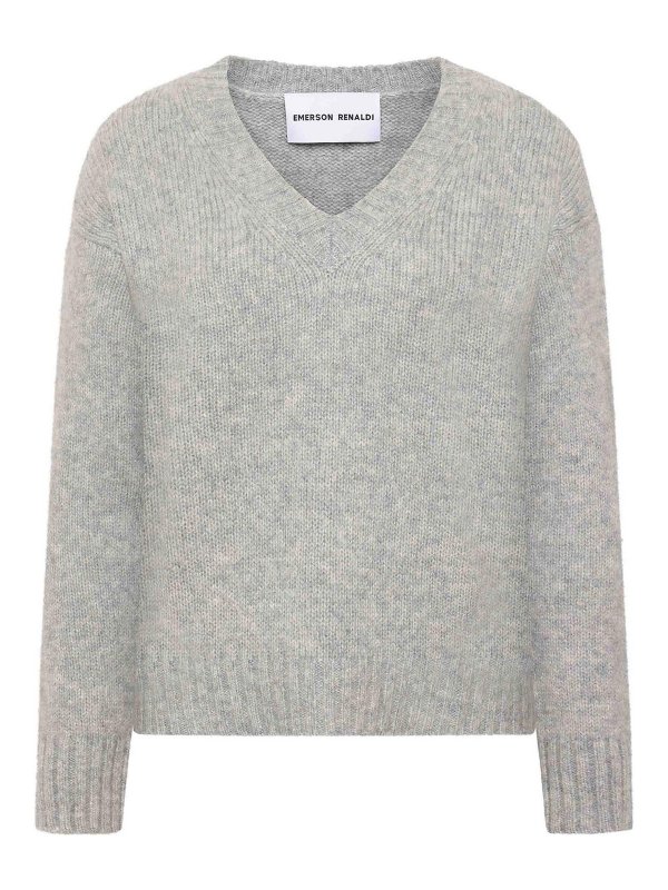 EMERSON RENALDI: v necks - V-Neck Sweater