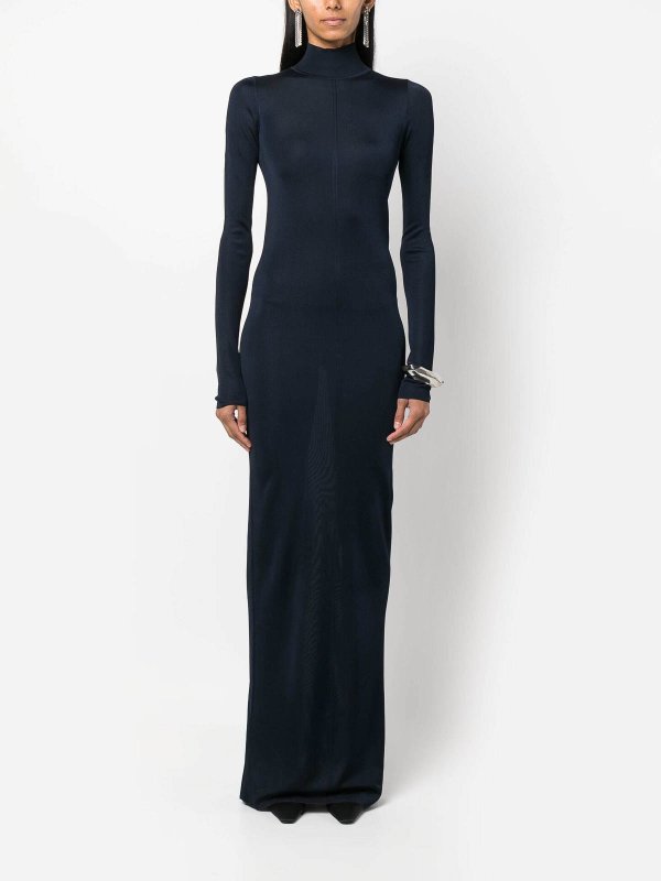 SAINT LAURENT: maxi dresses online - Long Viscose Dress
