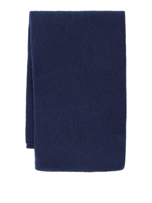 EMERSON RENALDI: Bufandas y pañuelos - Bufanda - Azul Oscuro