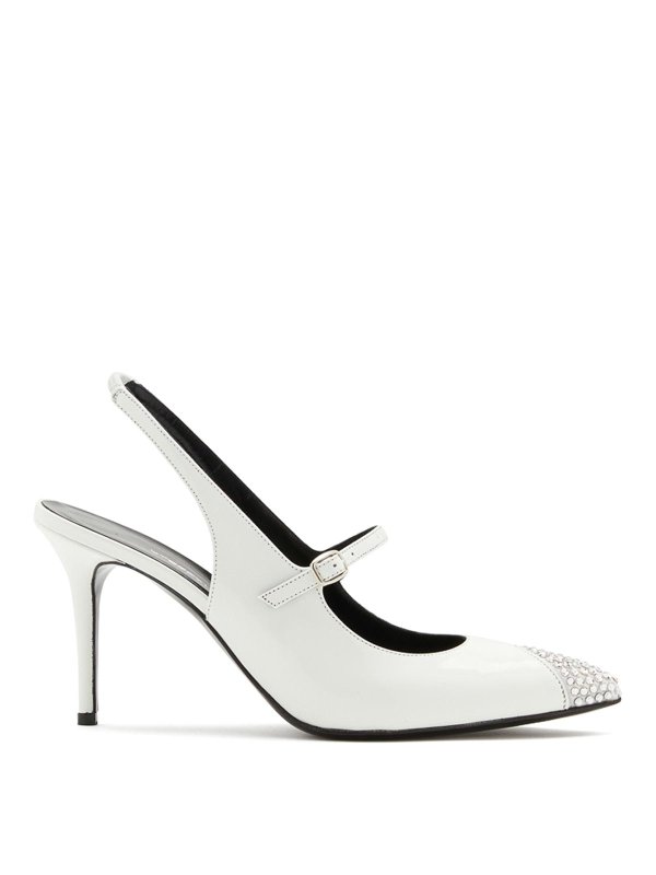 ALESSANDRA RICH: court shoes - Crystal Slingback Pumps