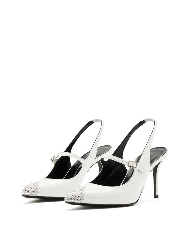 ALESSANDRA RICH: court shoes online - Crystal Slingback Pumps