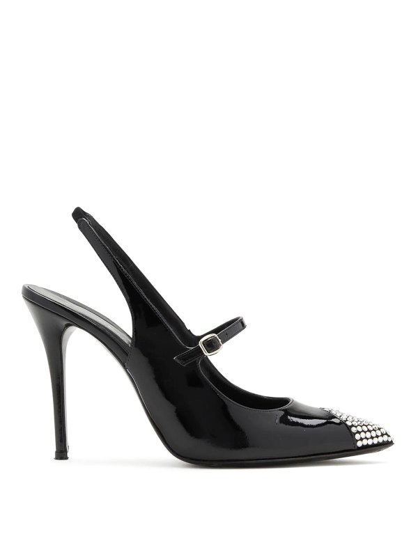 ALESSANDRA RICH: court shoes - Crystal Slingback Pumps