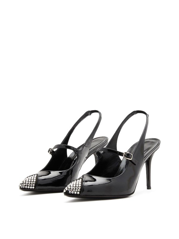 ALESSANDRA RICH: court shoes online - Crystal Slingback Pumps