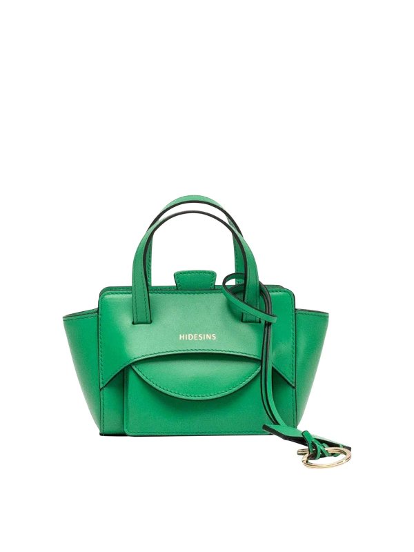 HIDESINS: cross body bags - Flap S Premiere Grass