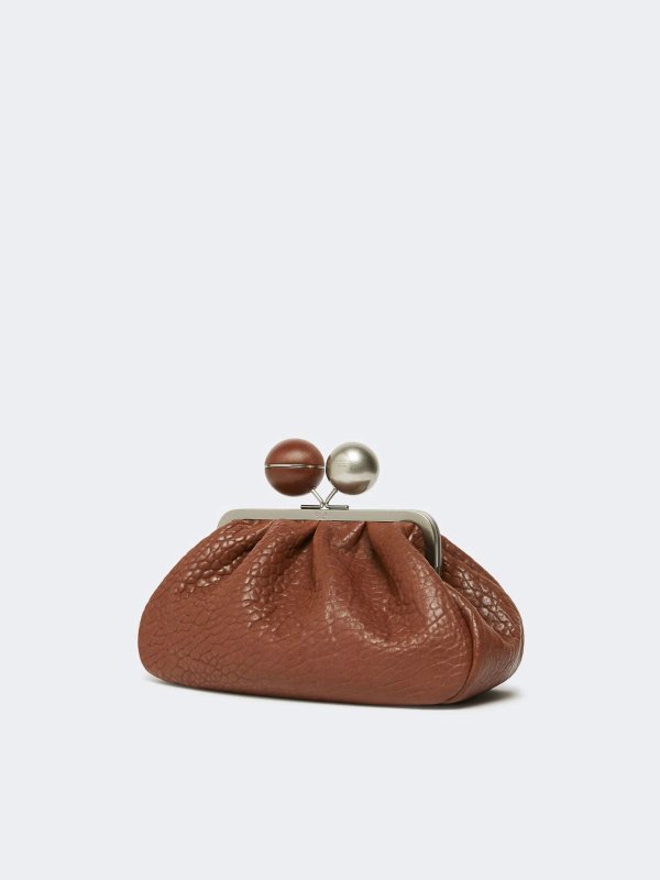 WEEKEND MAX MARA: cross body bags online - Leaded leather pastry bag
