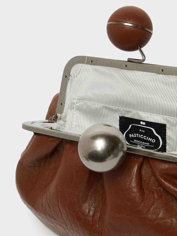 WEEKEND MAX MARA buy online Leaded leather pastry bag