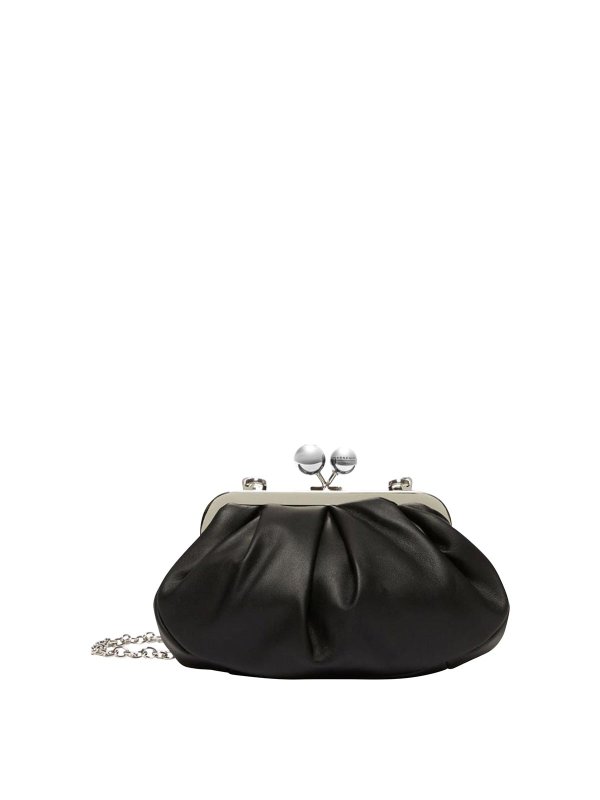 WEEKEND MAX MARA: cross body bags - Black Prati bag