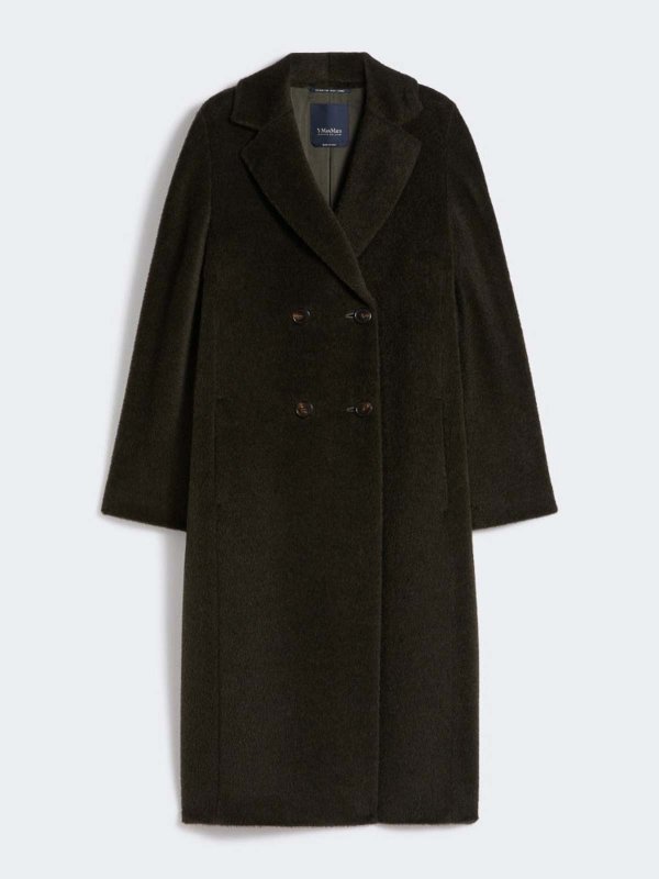 S MAX MARA: short coats online - S Max Mara Coat Rosanna Verde