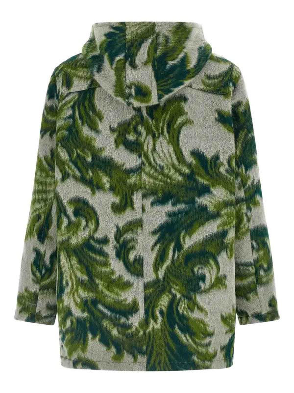 ショートコート - 緑 shop online: ETRO