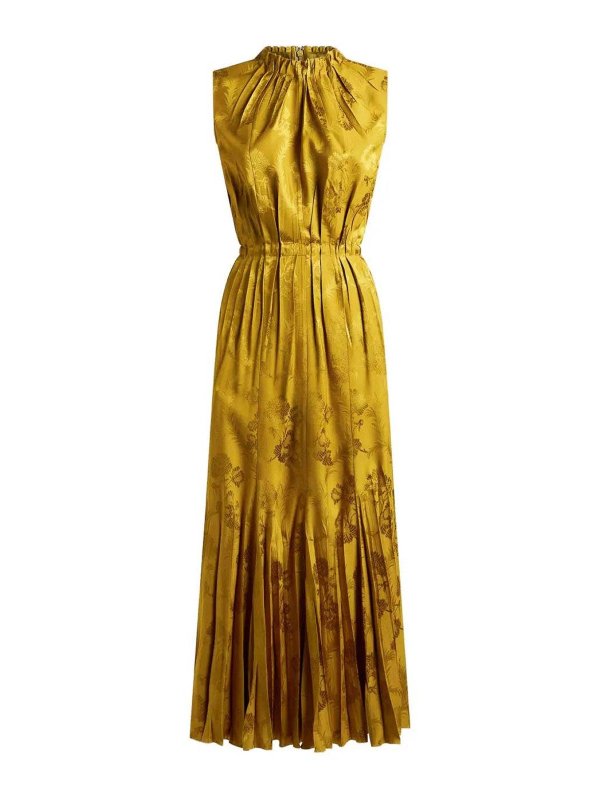 ETRO: evening dresses - Long ocher dress