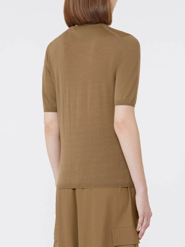 ボートネック - ブラウン shop online: Max Mara