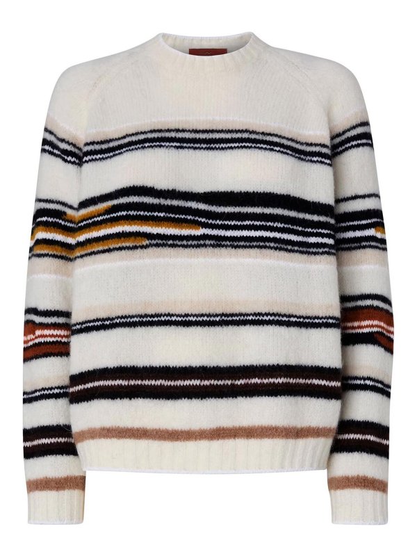 MISSONI: U-Boot-Ausschnitt - U-Boot-Pullover - Bunt