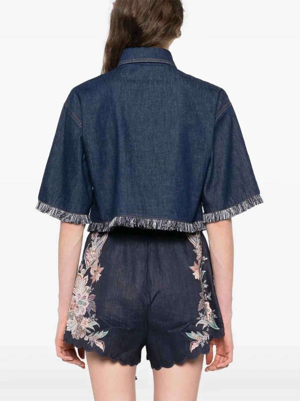 Chemise - Denim shop online: ZIMMERMANN