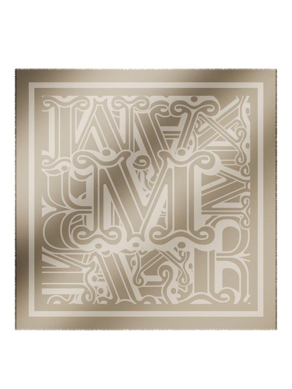 Max Mara: Schals - Schal - Hellbeige