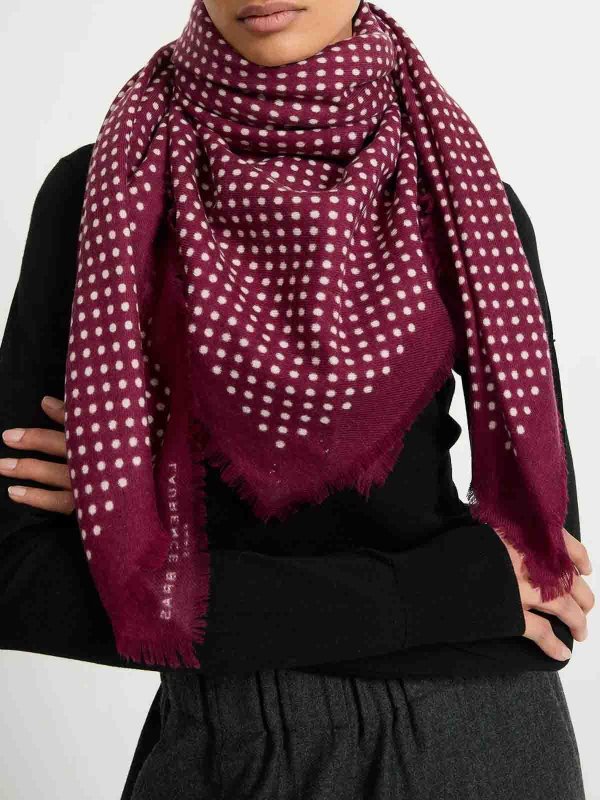 LAURENCE BRAS: Schals online - Schal - Bordeaux