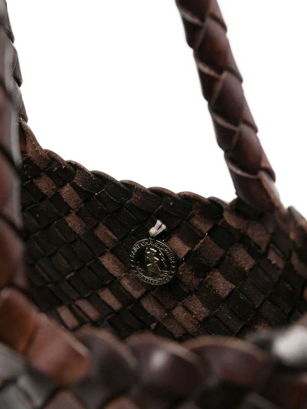 DRAGON DIFFUSION buy online Borsa Santa Croce Big Dark Brown