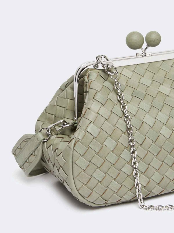 Green belly bag shop online: WEEKEND MAX MARA