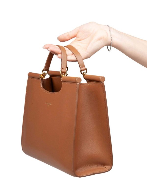 DOLCE & GABBANA: totes bags online - Shopping Sicily Caramel