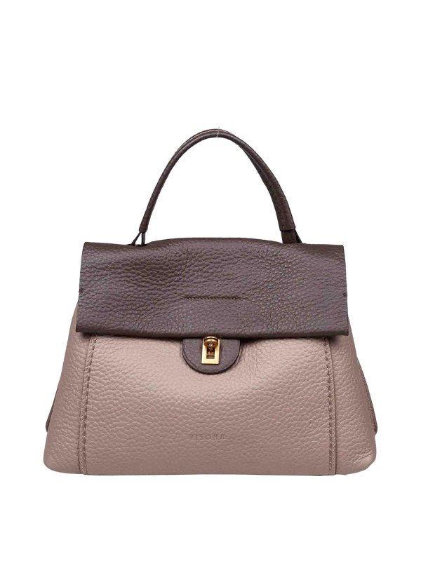 VISONA: Handtaschen - Shopper - Taupe