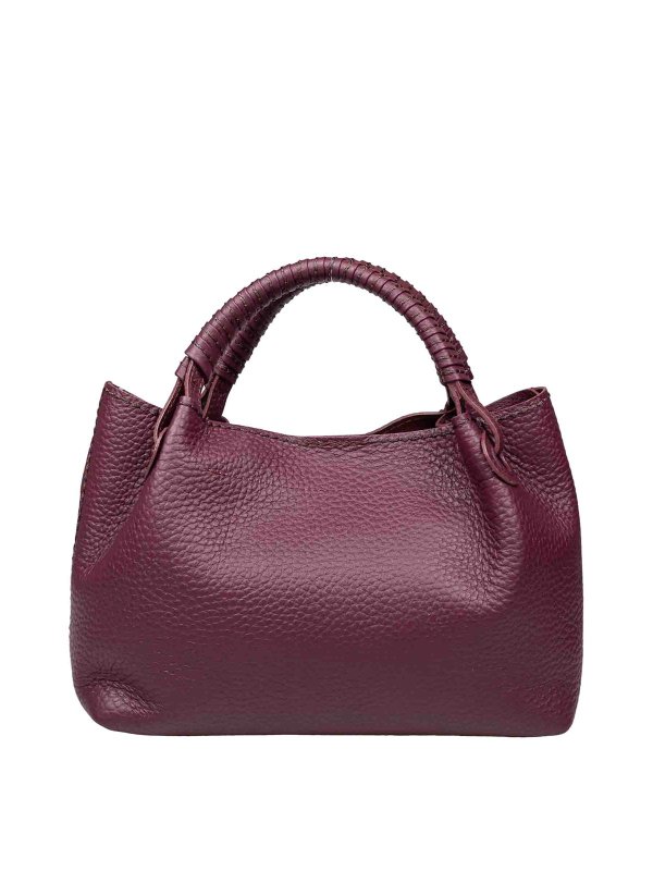 VISONA: Bolsos Shopping - Bolso Shopping - Rojo Oscuro