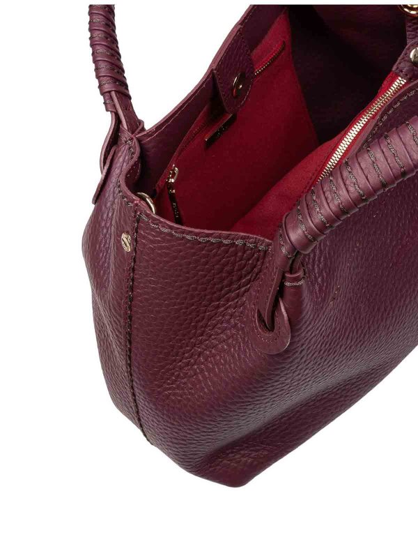 The Best Shops VISONA: Bolsos Shopping - Bolso Shopping - Rojo Oscuro