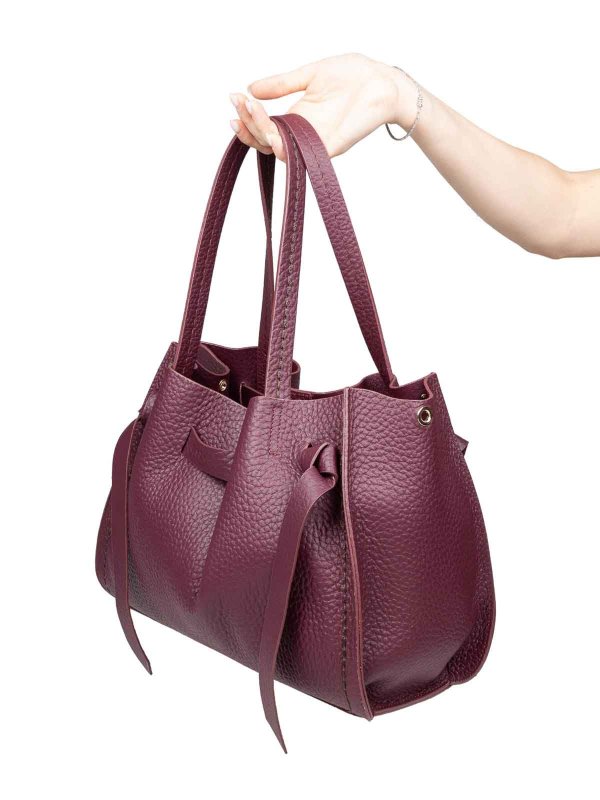 VISONA: Sacs à main online - Sac Cabas - Rouge Brun