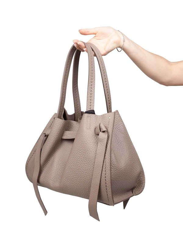 VISONA: totes bags online - Visona Shopping bag Vittoria Santorini