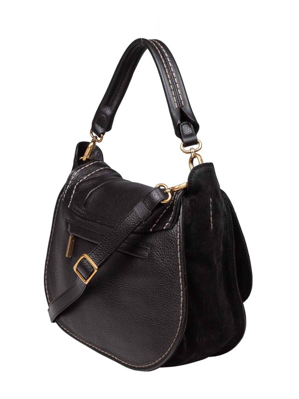 ショルダーバッグ - 黒 shop online: VISONA