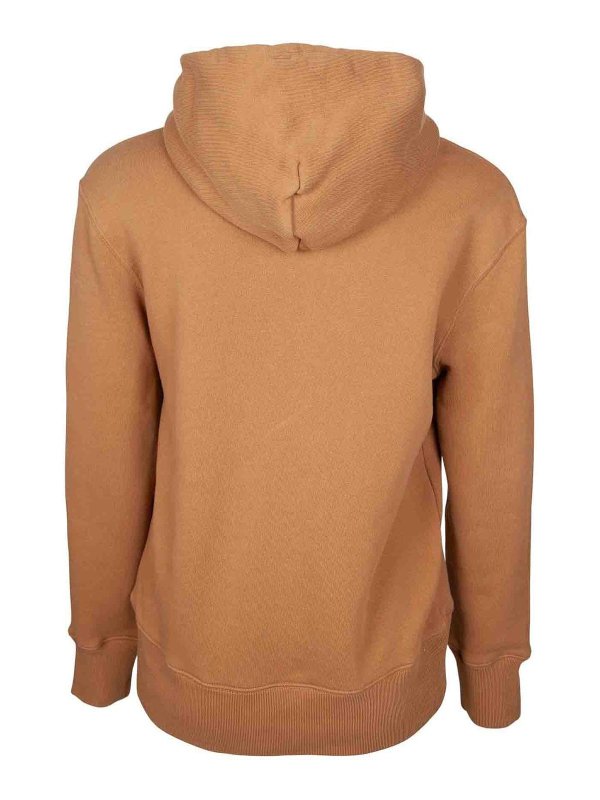 AUTRY: Sweatshirts & Sweaters online - Cotton hoodie sweatshirt with hood and logo