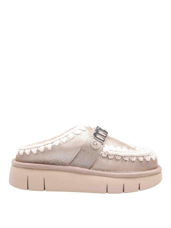 MOU: mules shoes - Leather mules