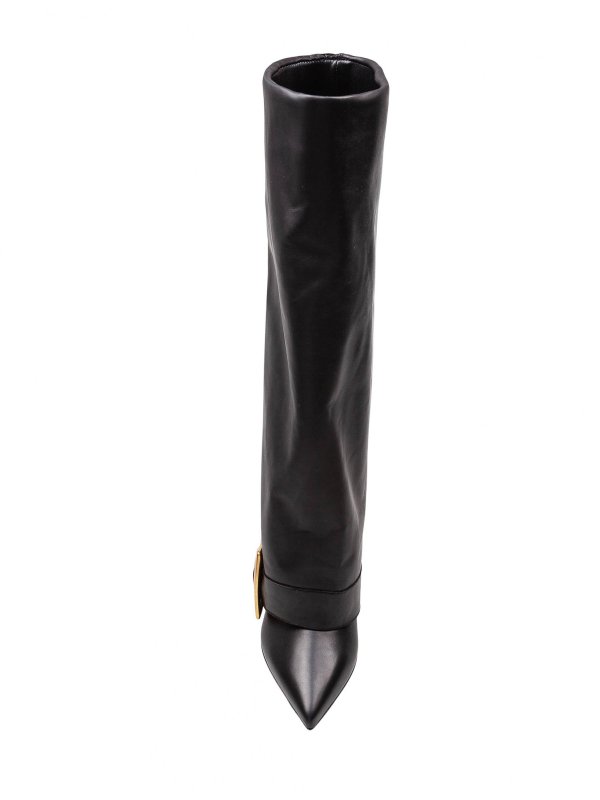 The Best Shops Balmain: boots - Balmain Anthem Black leather boot