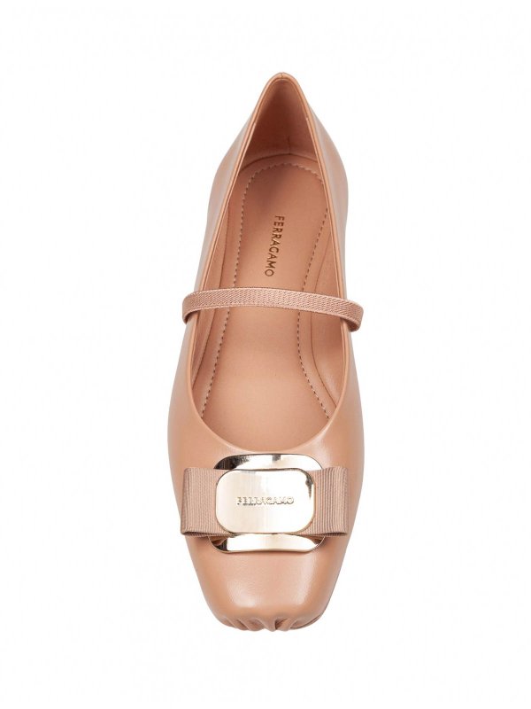 The Best Shops SALVATORE FERRAGAMO: Ballerinas - Ballerinas - Beige