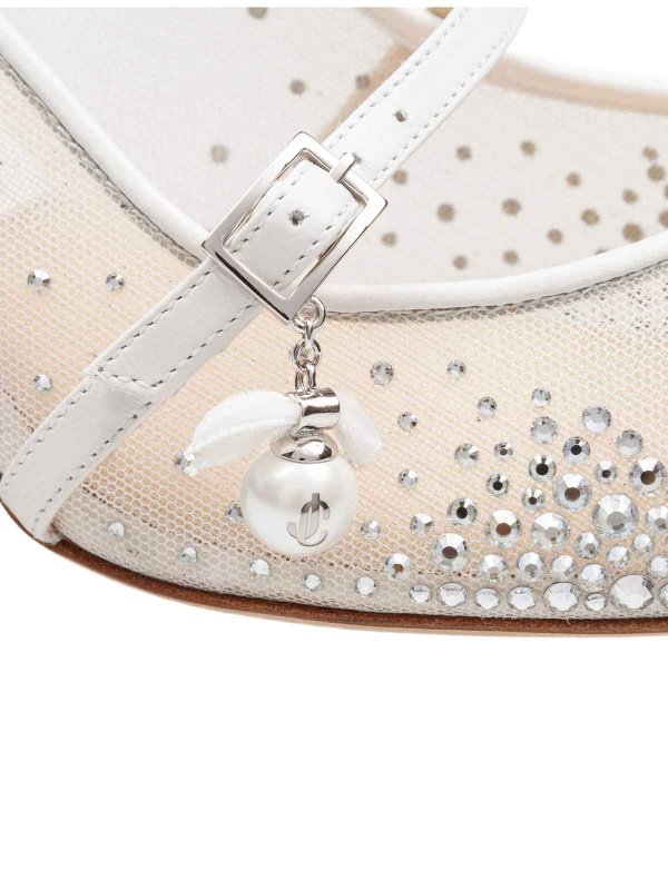 The Best Shops JIMMY CHOO: Escarpins - Chaussures À Talon - Crème