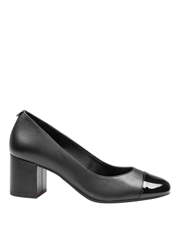 MICHAEL KORS: court shoes - PERLA FLEX Decollete in black leather