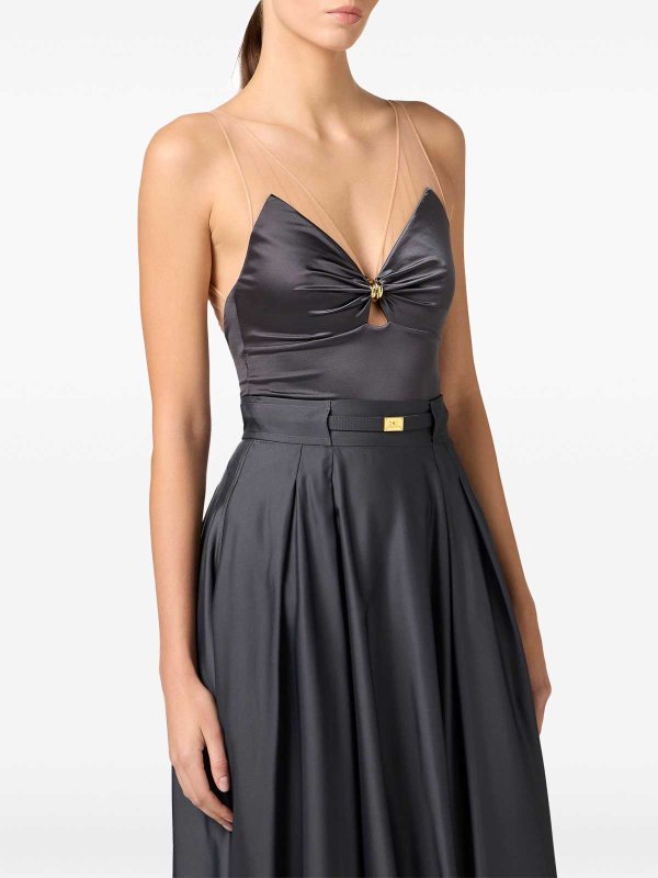 Top - Dunkelgrau shop online: ELISABETTA FRANCHI