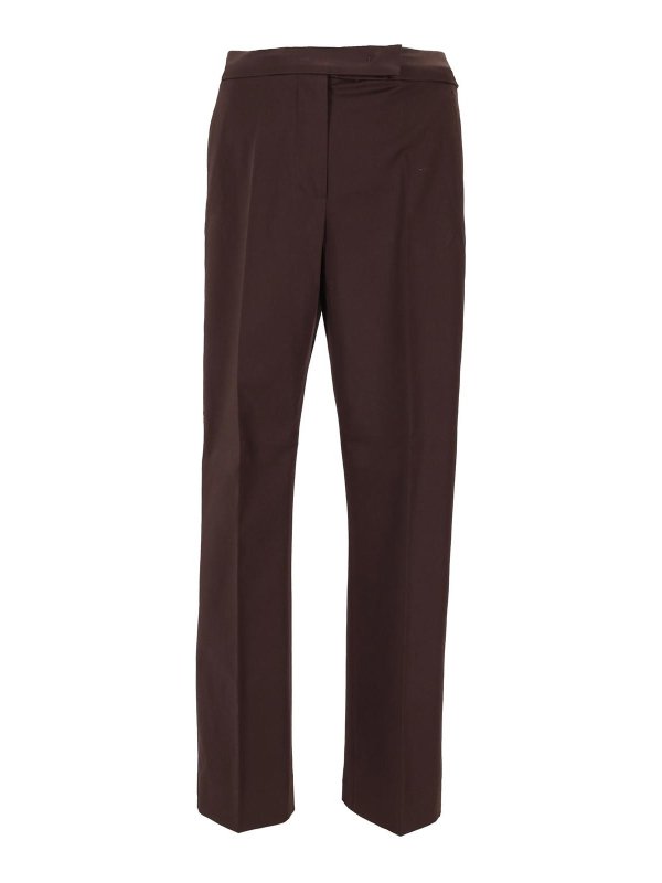 Max Mara: casual trousers - Long Trouser Okra