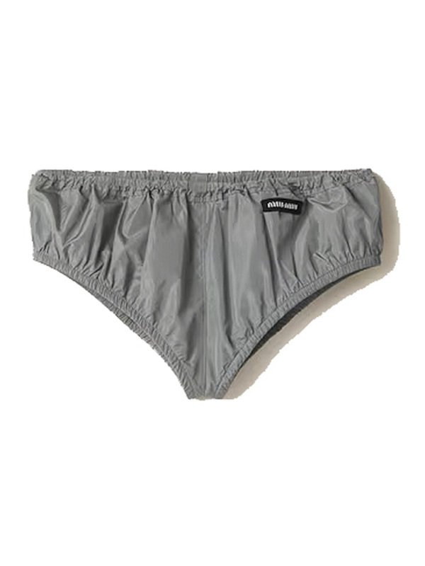 MIU MIU: Swim shorts & swimming trunks - Technical Silk Briefs