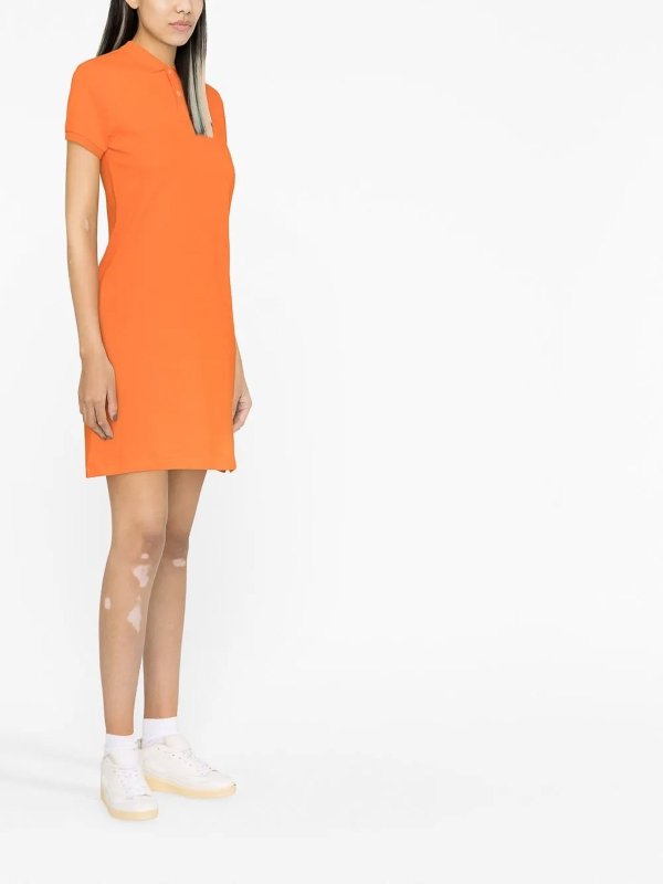 The Best Shops POLO RALPH LAUREN: ニーレングスドレス - 膝丈ドレス - オレンジ