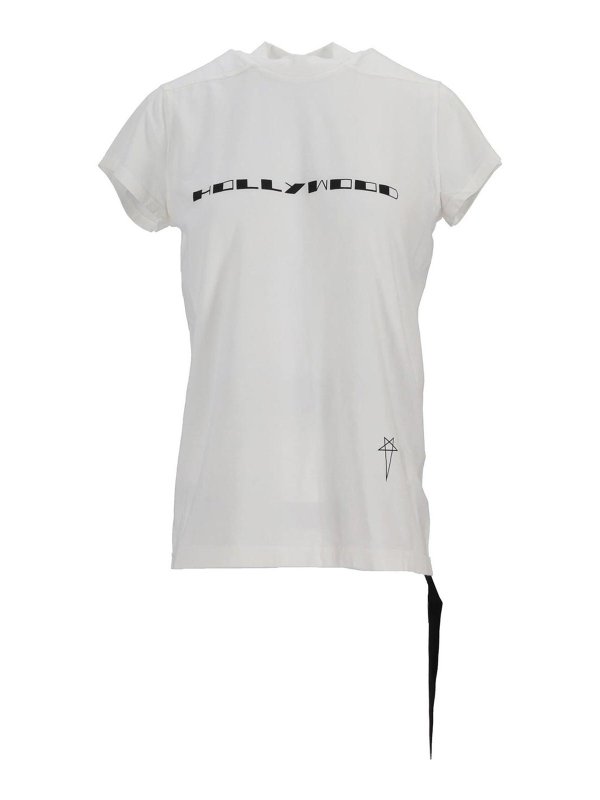 RICK OWENS: T-shirts - T-Shirt - Weiß