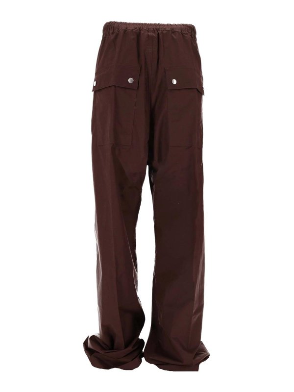 The Best Shops RICK OWENS: casual trousers - Wide Bela Pants
