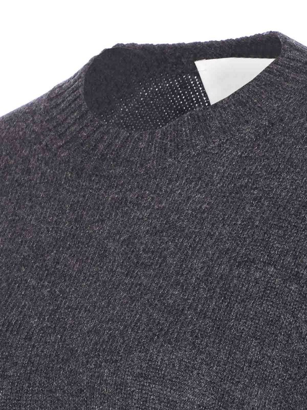 The Best Shops ALLUDE: crew necks - Dark Grey Sweater